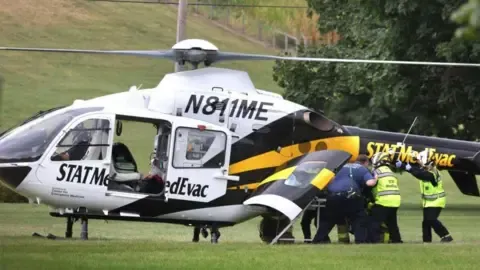Five officers shot in PA, with three in grave condition